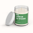 cabin in the woods - Literary & bookish candle